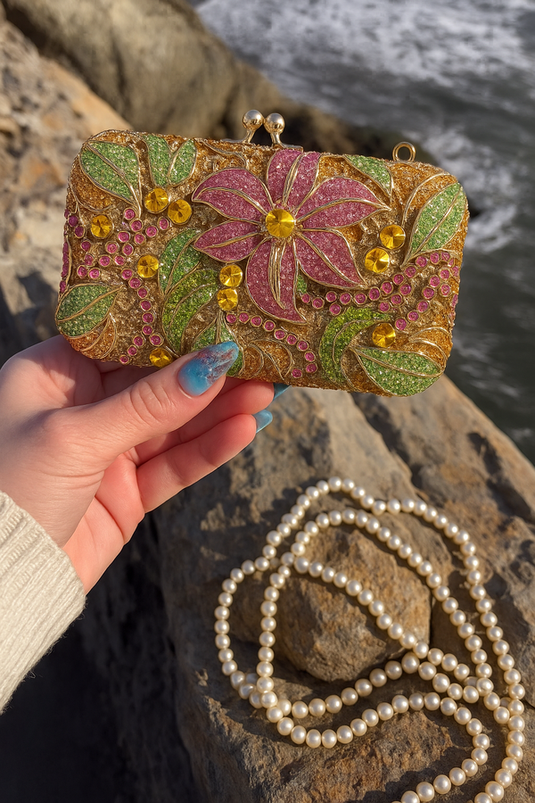 Flora Enchantée Clutch Bag