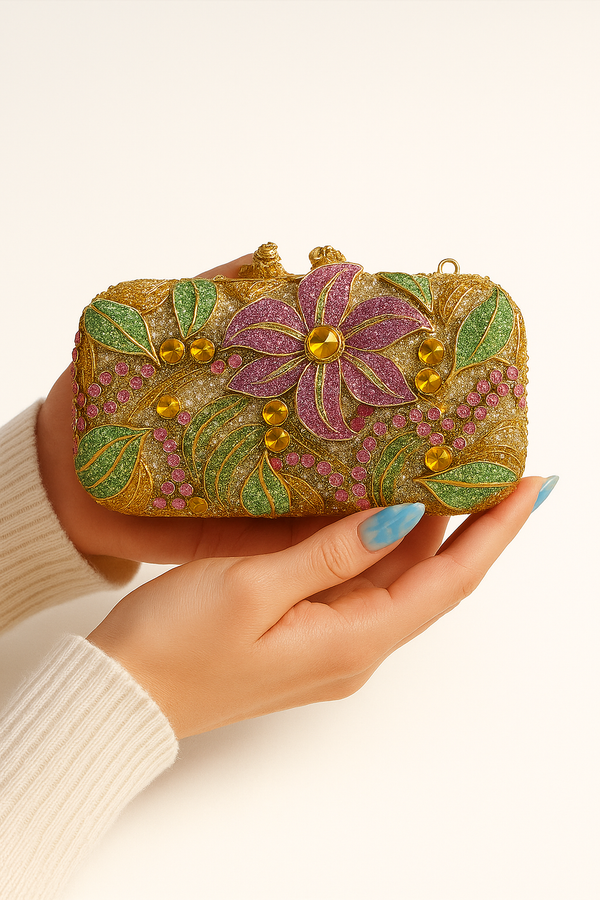 Flora Enchantée Clutch Bag
