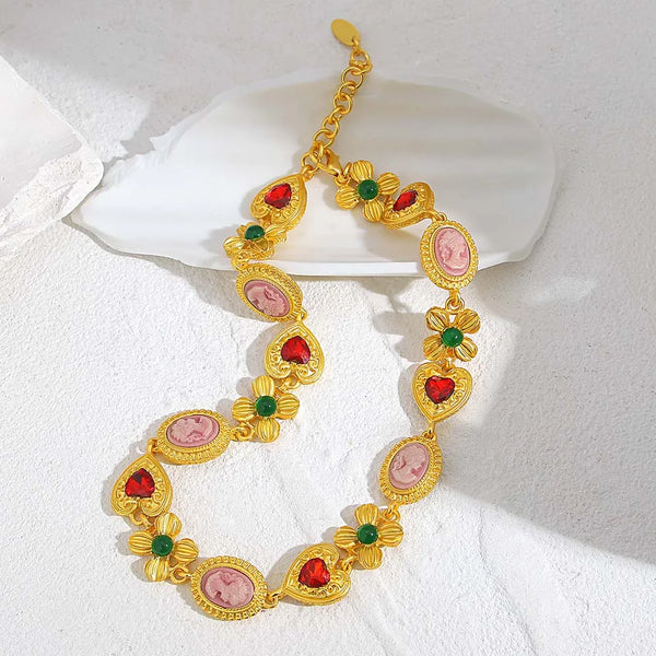 Belle’s Enchanted Portrait Necklace