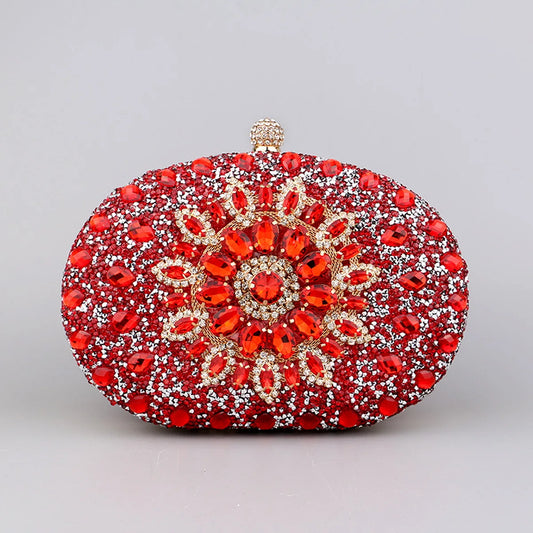Glamorous Gemstone Evening Clutch