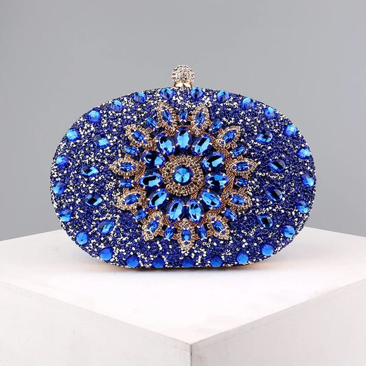 Glamorous Gemstone Evening Clutch