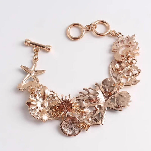 Ariel’s Oceanic Charm Bracelet